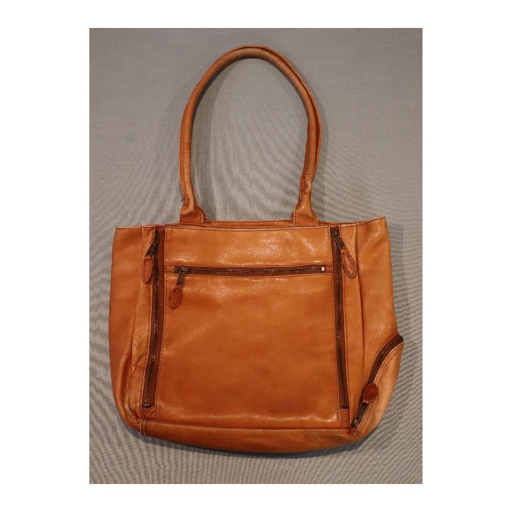 La Donne Leather Messenger Bag